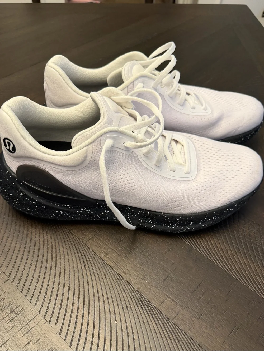 lululemon athletica White and Black Athletic Shoes - Picture 1 of 10
